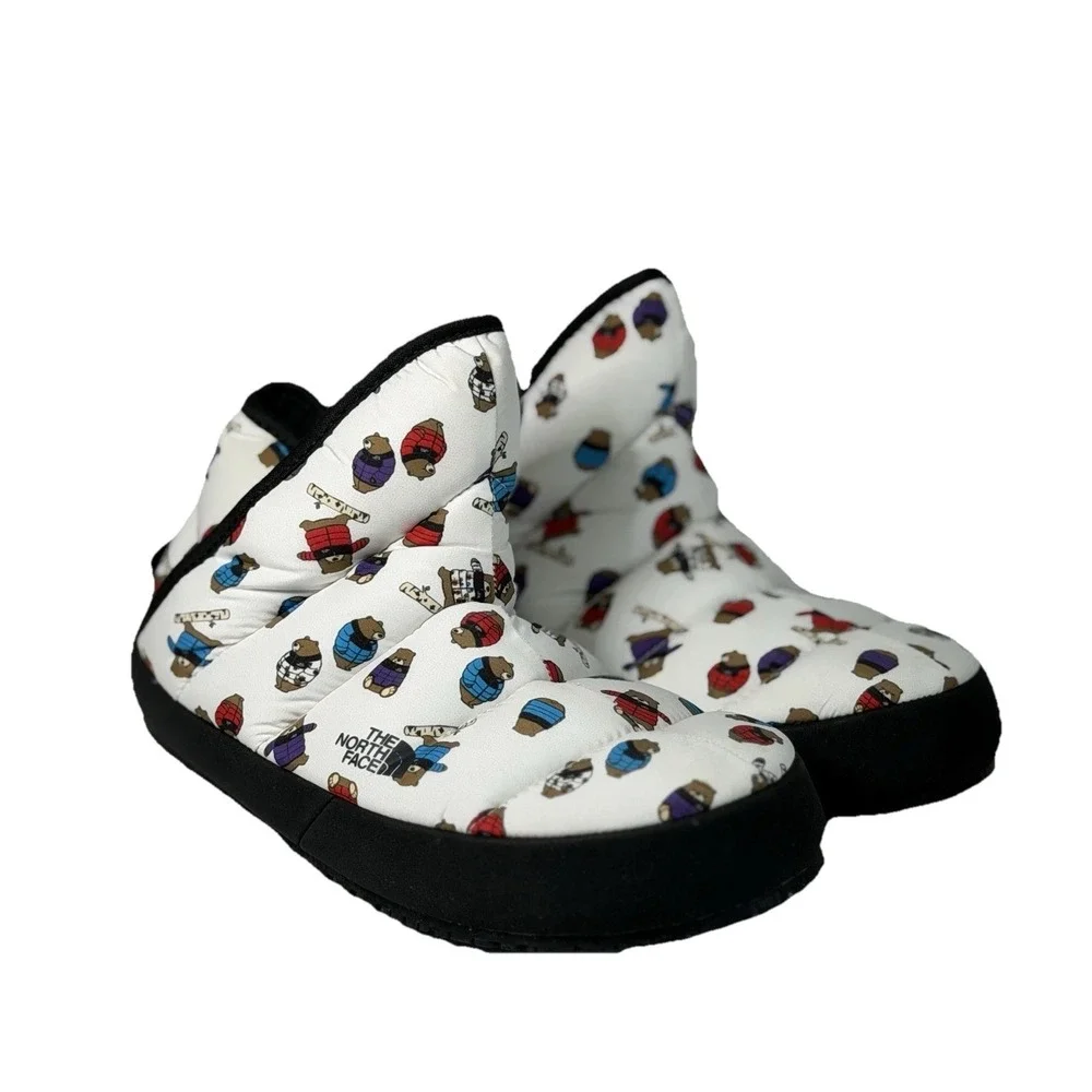 The North Face Nuptse Mules‎ Bears Print Kids Size 4 No Box
